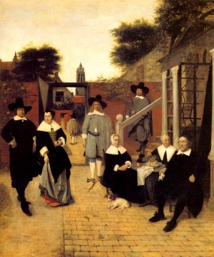 Group portrait of an unknown family